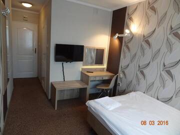 Фото номера Стандартный одноместный номер Отель Hotel Restauracja Cukropol г. Гостынь 7
