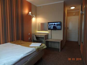 Фото номера Стандартный одноместный номер Отель Hotel Restauracja Cukropol г. Гостынь 11